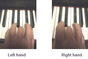 piano triad fingerings