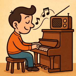 Learn to play piano by ear